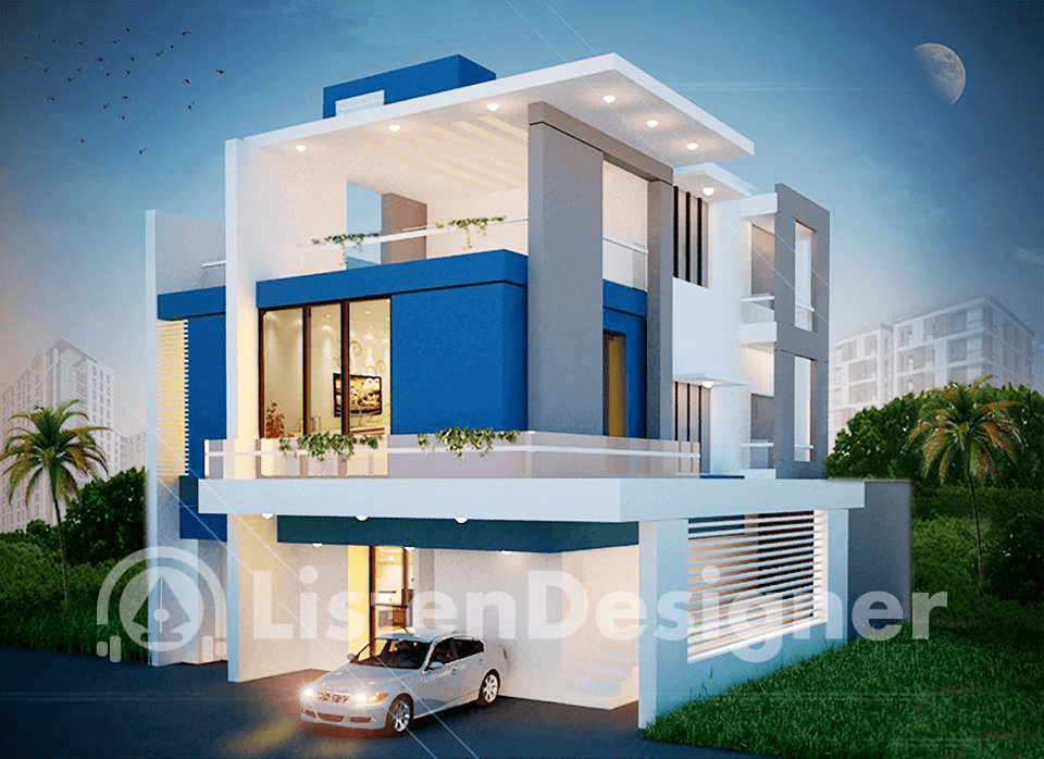 5 Marla House Front Design In Pakistan A Small Family Can Afford A Small House For Residence