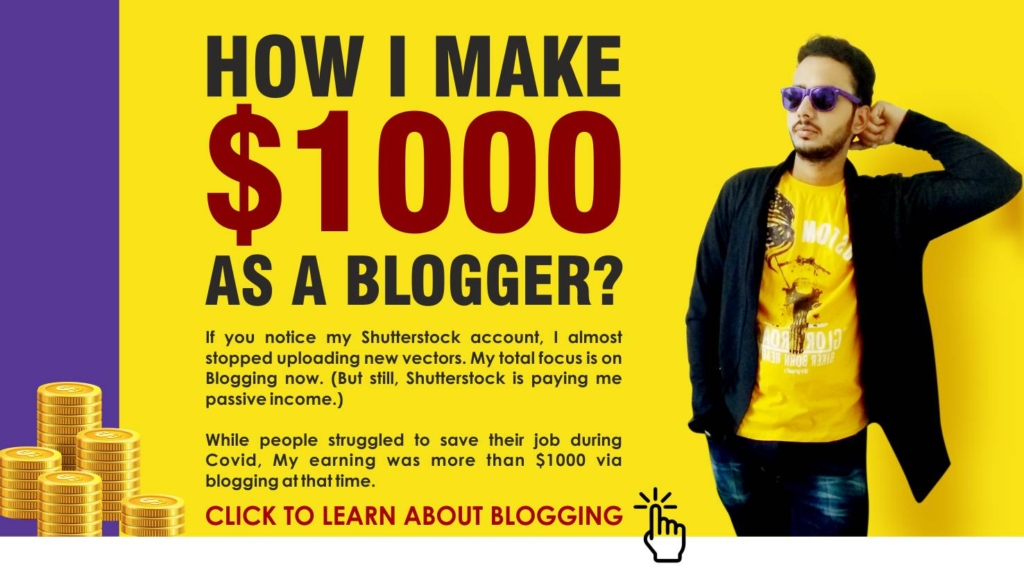 How I earn by blogging Jayesh Sharma