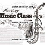 clip art of wedding saxophone
