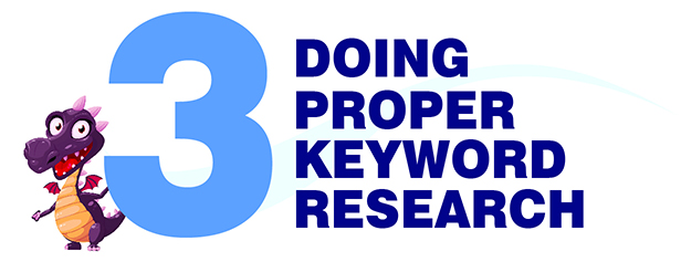 doing keyword research - blogging for beginners